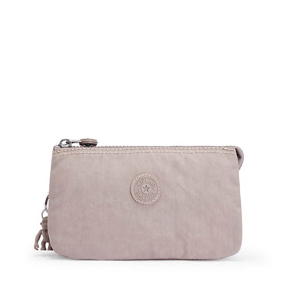 Bolsas Kipling Creativity Large Moda Pouch Beige | MX 2078MQ